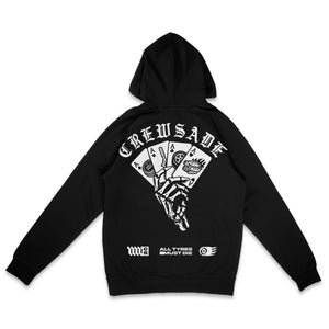 AllTyresMustDie Hoodie Black back