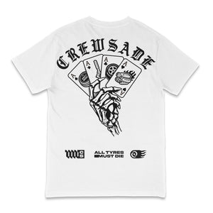 AllTyresMustDie White back