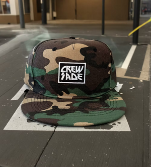 Square Logo Snapback (Camo)